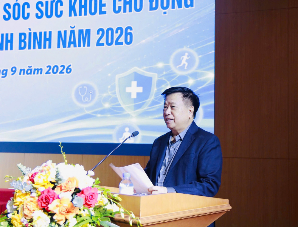 Ông Nguyễn Văn Việt, Chủ tịch Hiệp hội Bia - Rượu - Nước giải khát Việt Nam phát biểu tại Hội thảo.