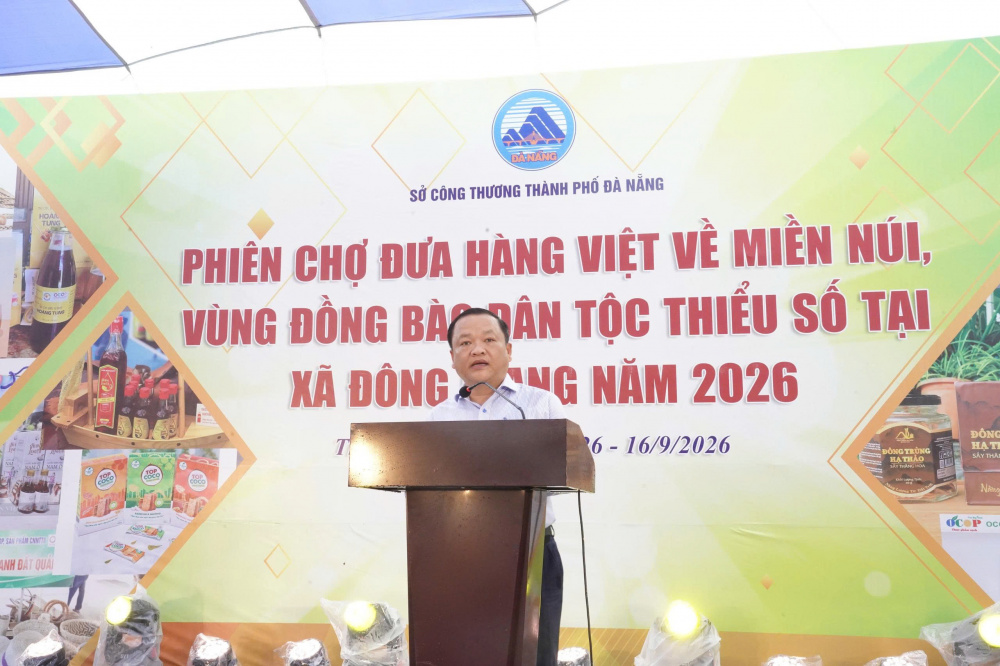 ông Nguyễn Quang Lâm - Phó Trưởng phòng Quản lý thương mại, Sở Công Thương thành phố Đà Nẵng