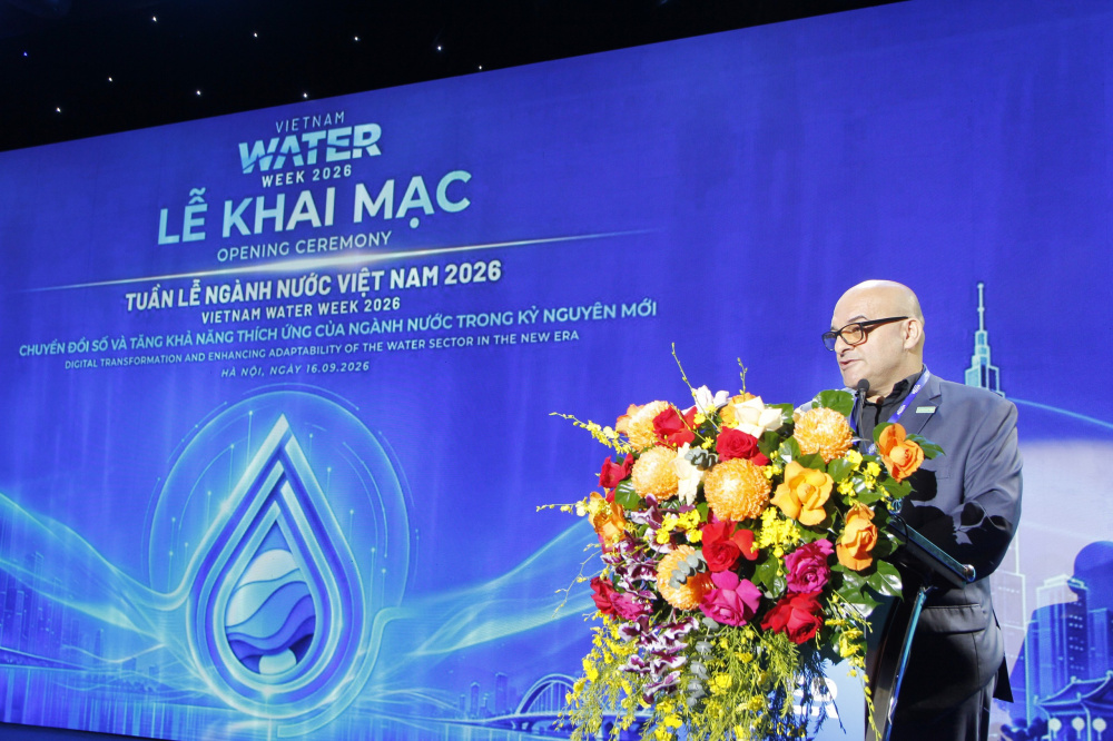 Khai mạc Tuần lễ ngành Nước Việt Nam 2026: Thúc đẩy chuyển đổi số, tăng khả năng thích ứng