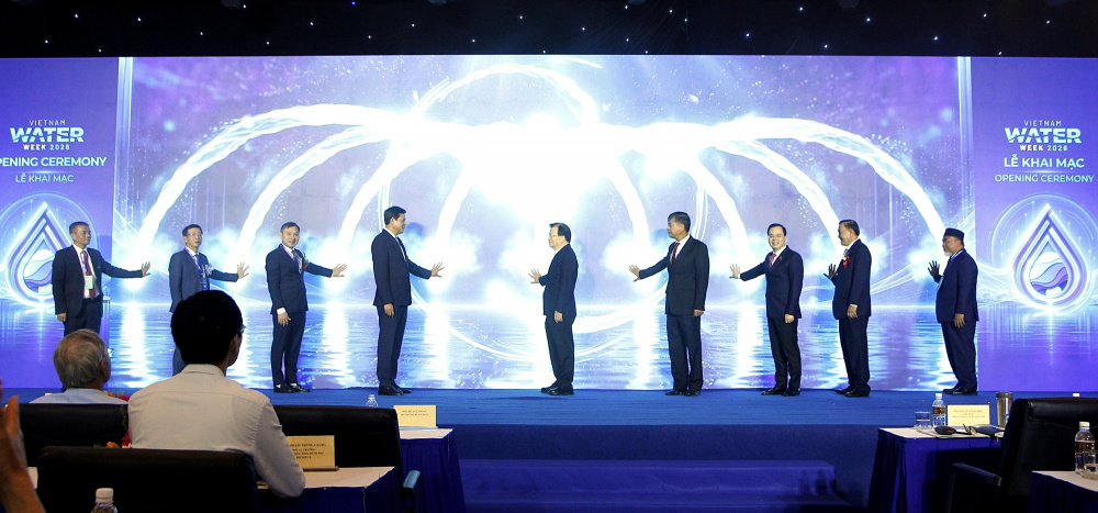 Khai mạc Tuần lễ ngành Nước Việt Nam 2026: Thúc đẩy chuyển đổi số, tăng khả năng thích ứng