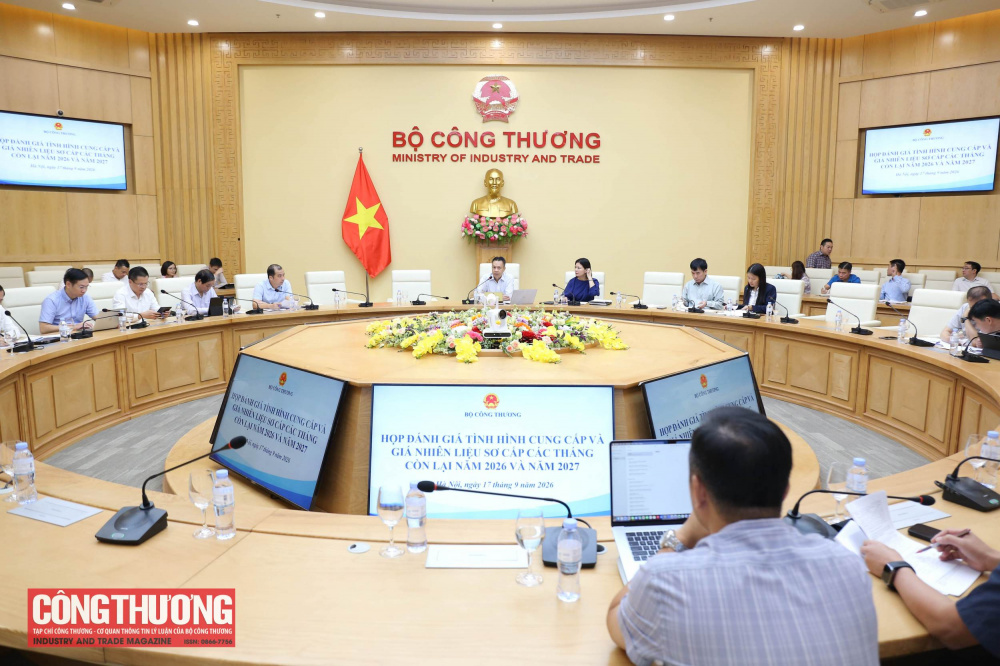 Bộ Công Thương họp đánh giá tình hình cung cầu và giá nhiên liệu sơ cấp các tháng còn lại năm 2026 và năm 2027