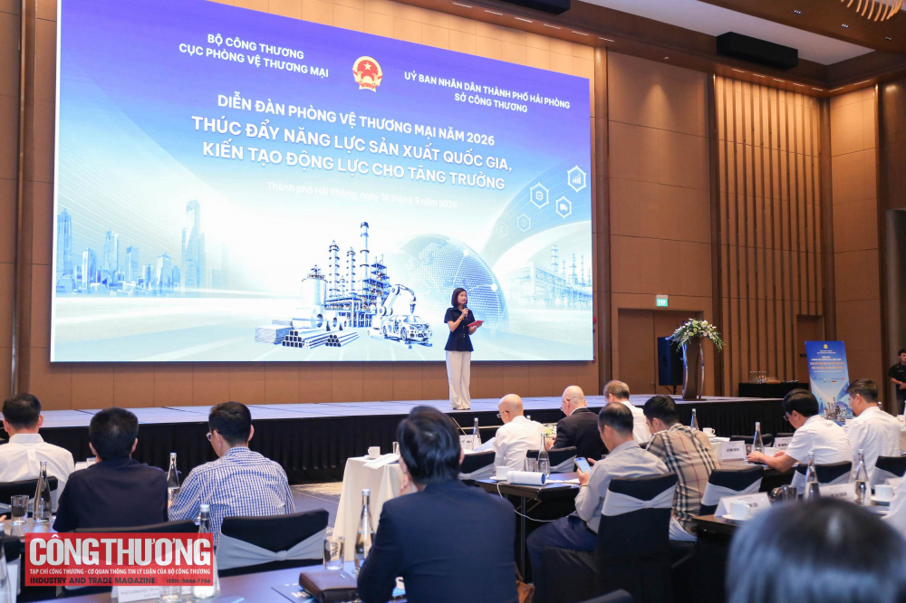 Diễn đàn Phòng vệ thương mại năm 2026: Thúc đẩy năng lực sản xuất quốc gia - Kiến tạo động lực cho tăng trưởng