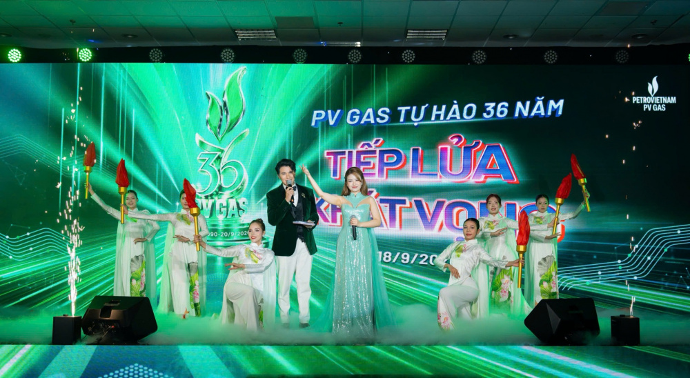 PV GAS kỷ niệm 36 năm thành lập