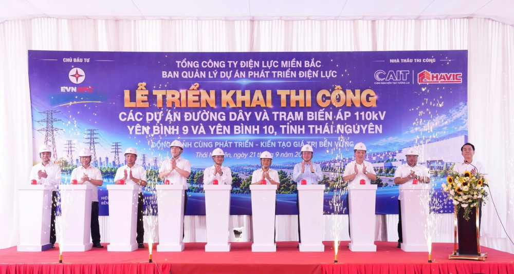 EVNNPC triển khai hai dự án 110kV Yên Bình