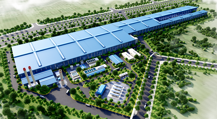 Phối cảnh NM Ray đường sắt và thép đặc biệt HPDQ