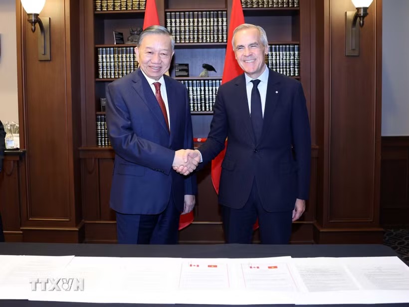 đối tác chiến lược việt nam - canada
