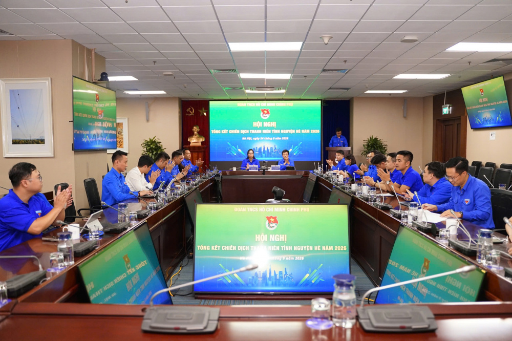 Tuổi trẻ Chính phủ tổng kết Chiến dịch Thanh niên tình nguyện Hè năm 2026: Phát huy sức trẻ gắn liền nhiệm vụ chính trị