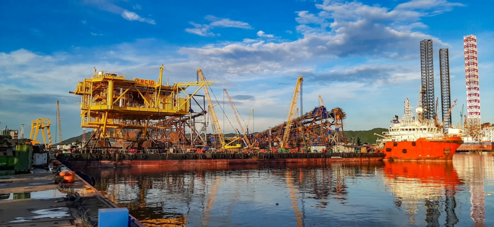 bãi chế tạo Cảng Vietsovpetro