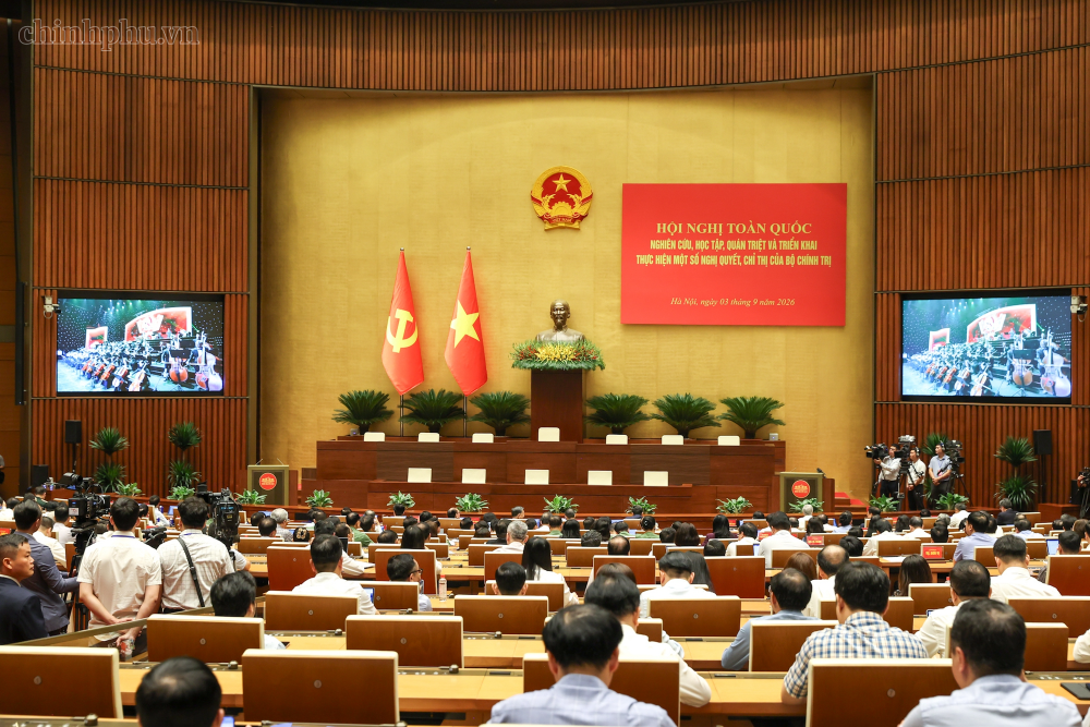 Đảng ủy Bộ Công Thương tham dự Hội nghị toàn quốc nghiên cứu, học tập, quán triệt và triển khai thực hiện một số Nghị quyết, Chỉ thị của Bộ Chính trị