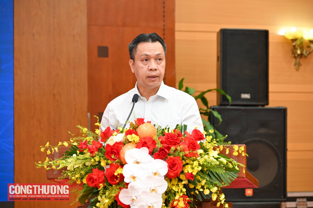 Thứ trưởng Bộ Công Thương Nguyễn Việt Sơn phát biểu khai mạc Hội nghị