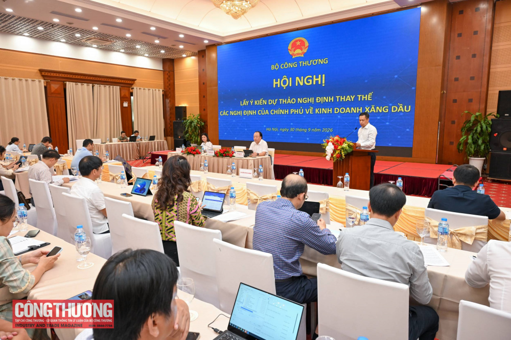 Bộ Công Thương tổ chức Hội nghị lấy ý kiến rộng rãi Dự thảo Nghị định thay thế các Nghị định của Chính phủ về kinh doanh xăng dầu