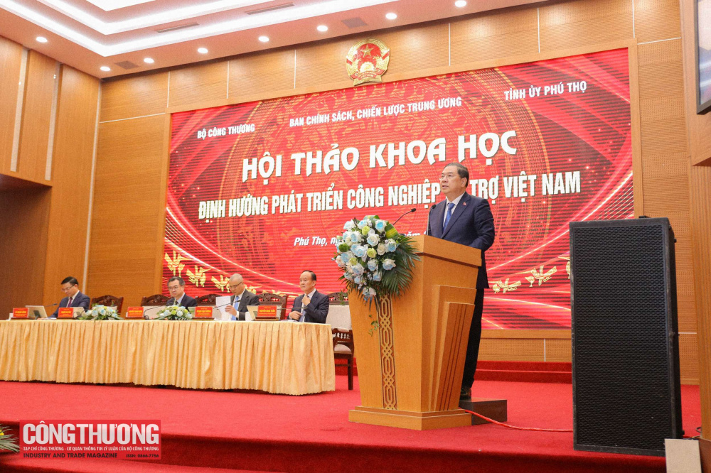Phó Thủ tướng Thường trực Phạm Gia Túc: Thúc đẩy công nghiệp hỗ trợ có bước phát triển mới, đóng góp vào năng lực tự chủ và sức cạnh tranh của nền kinh t
