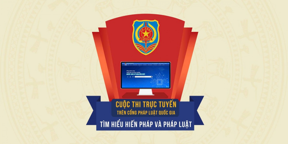 Cuộc thi trực tuyến trên Cổng Pháp luật quốc gia Tìm hiểu Hiến pháp và pháp luật được tổ chức trên phạm vi toàn quốc trong 6 tuần