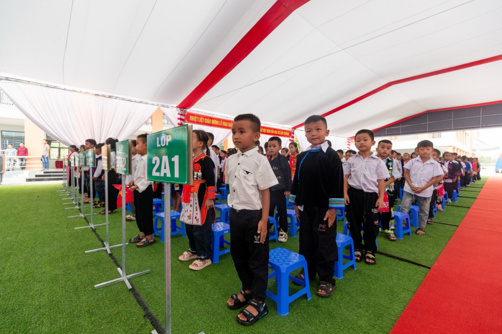 Khánh thành Trường nội trú liên cấp PetroVietnam - Phong Thổ nhân dịp khai giảng năm học 2026 - 2027