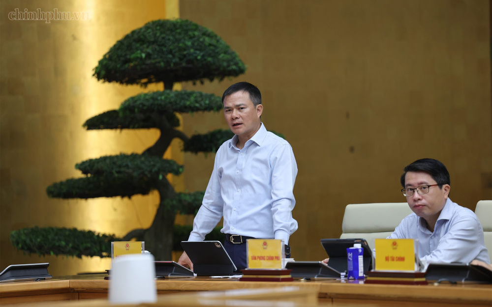Đại diện các doanh nghiệp phát biểu - Ảnh: chinhphu.vn/Phương Nguyên
