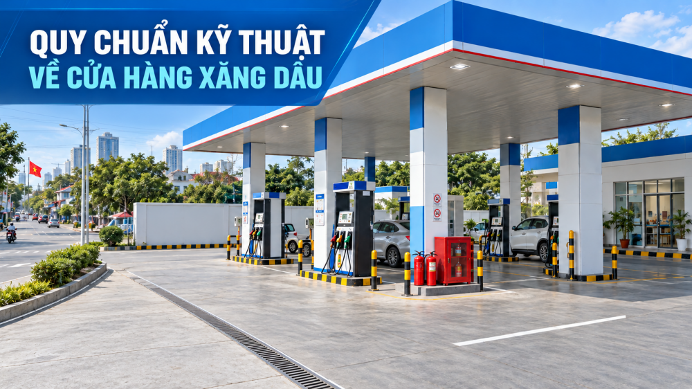 Bộ Công Thương lấy ý kiến góp ý Thông tư ban hành Quy chuẩn kỹ thuật về cửa hàng xăng dầu
