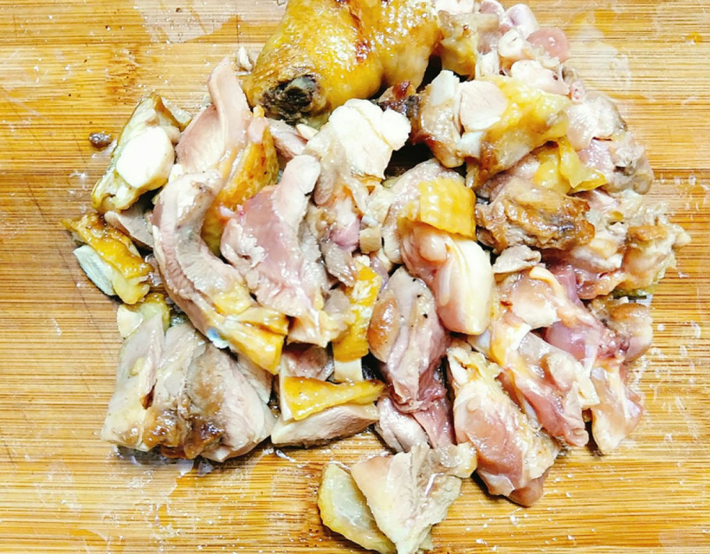 gà sốt nước tương