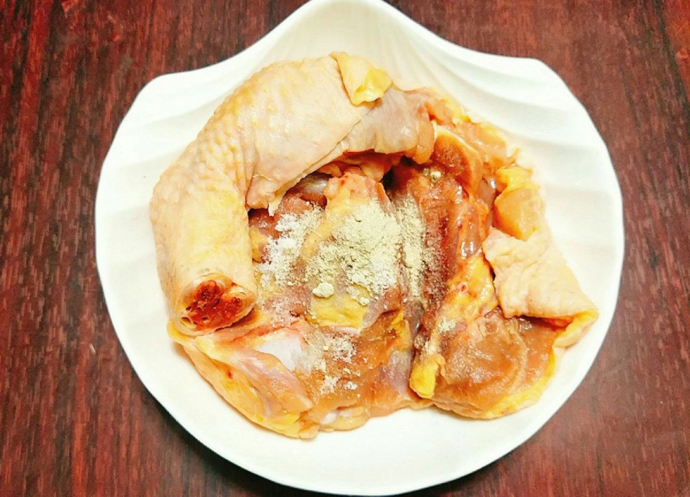 gà sốt nước tương