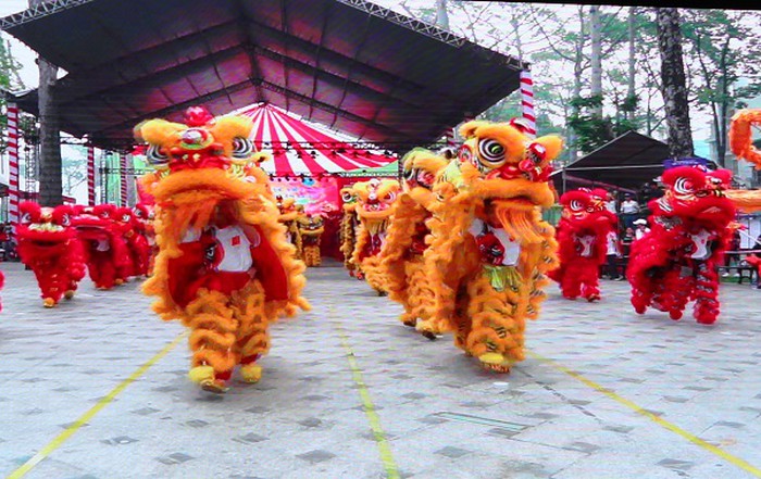  Liên hoan Lân – Sư – Rồng lần 2 năm 2018 có 25 đoàn tham gia