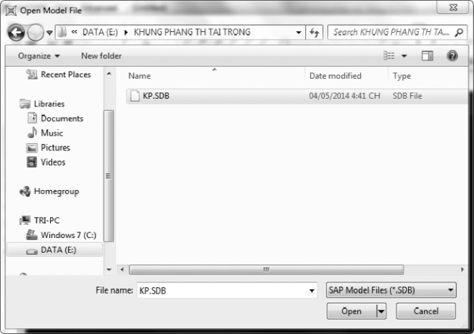 phần mềm Sap2000