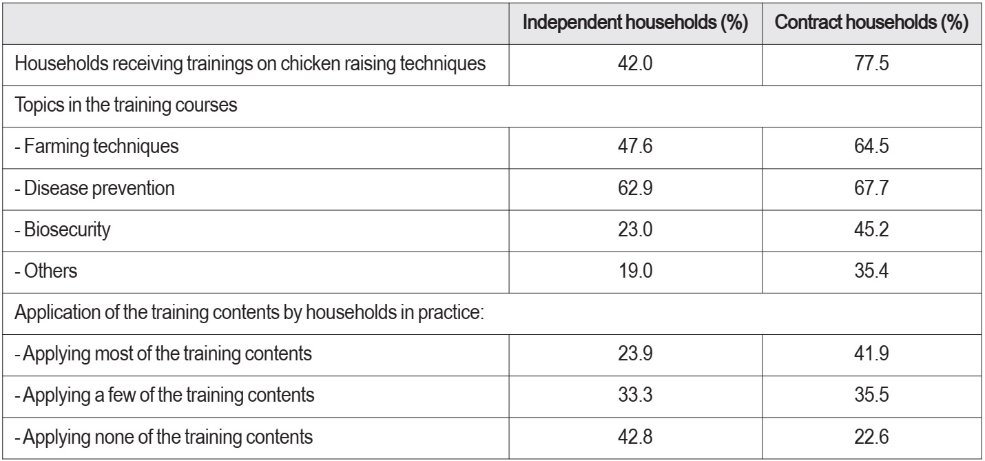 household chicken farming