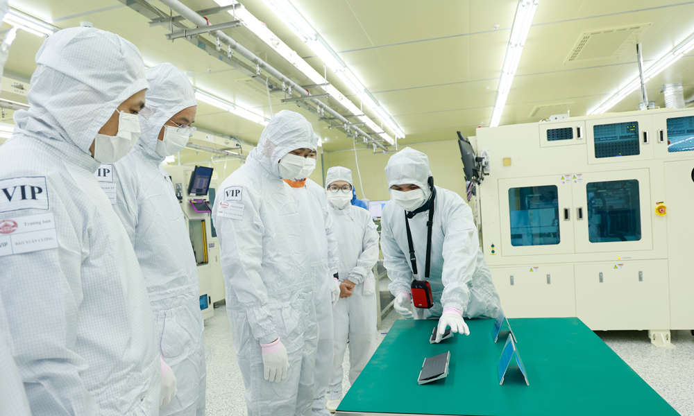 Hana Micron - một trong những doanh nghiệp hàng đầu của tỉnh về sản xuất bán dẫn