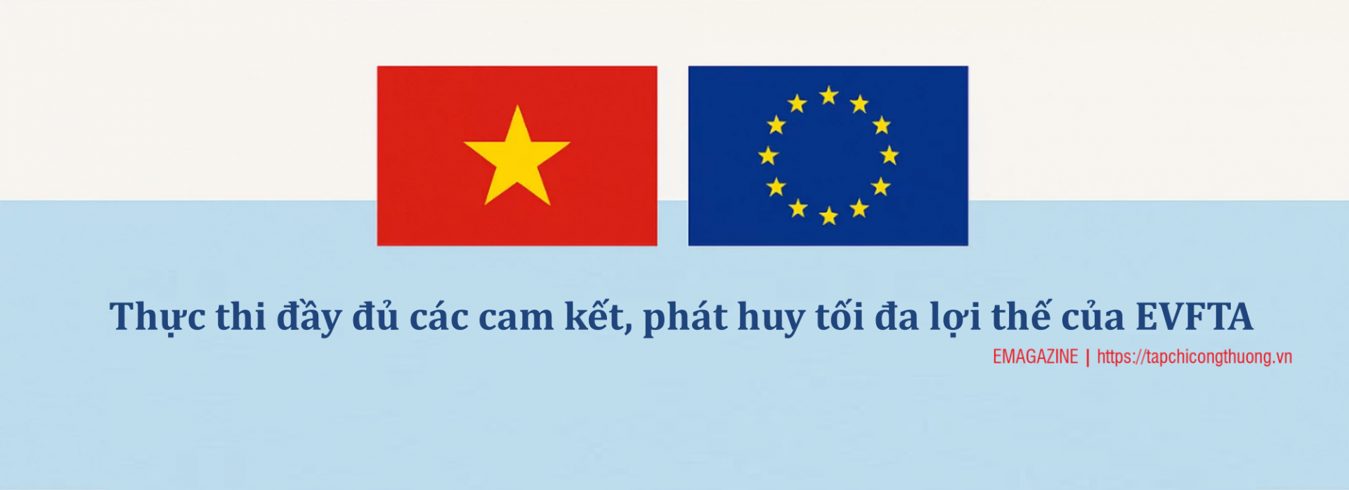 cam kết EVFTA