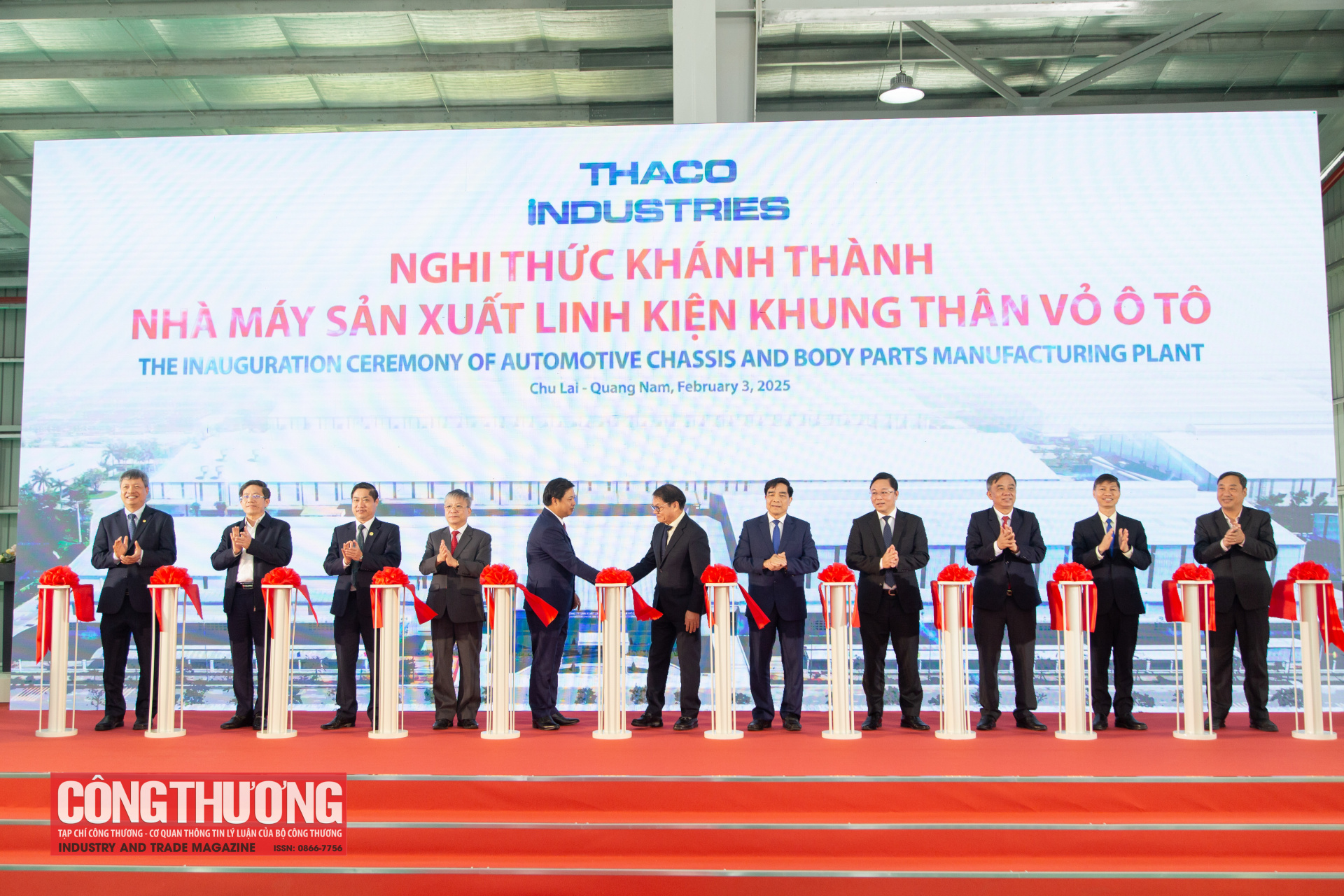 Nhà máy Sản xuất Kính ô tô cao cấp có diện tích 15.000 m2, tổng vốn đầu tư 25 triệu USD, trong đó Xưởng sản xuất kính xe du lịch có công suất 300.000 bộ/năm, bao gồm: Dây chuyền sản xuất kính cửa, dây chuyền sản xuất kính lưng, dây chuyền sản xuất kính chắn gió, với công nghệ hoàn toàn mới, sử dụng lò cường lực 3D, dập khuôn có độ chính xác cao, tự động hoá hoàn toàn các công đoạn cắt - mài - khoan, in lụa, ghép phim, đáp ứng tiêu chuẩn chất lượng của các thương hiệu ô tô quốc tế; và xưởng sản xuất kính xe tải, bus, với công suất 150.000 bộ/năm. Nhà máy Sản xuất Thiết bị điện ô tô được xây dựng trên diện tích 20.000 m2, với tổng vốn đầu tư 20 triệu USD, có công suất 150.000 bộ dây điện và 50.000 bộ linh kiện, thiết bị điện tử ô tô du lịch/ năm. Nhà máy được trang bị các dây chuyền, máy móc thiết bị tích hợp đa chức năng với các công đoạn cắt, bấm, tuốt tự động, cùng với các băng chuyền lắp ráp chuyên dụng và hệ thống kiểm tra chất lượng theo tiêu chuẩn quốc tế, đáp ứng sản lượng và yêu cầu xuất khẩu.