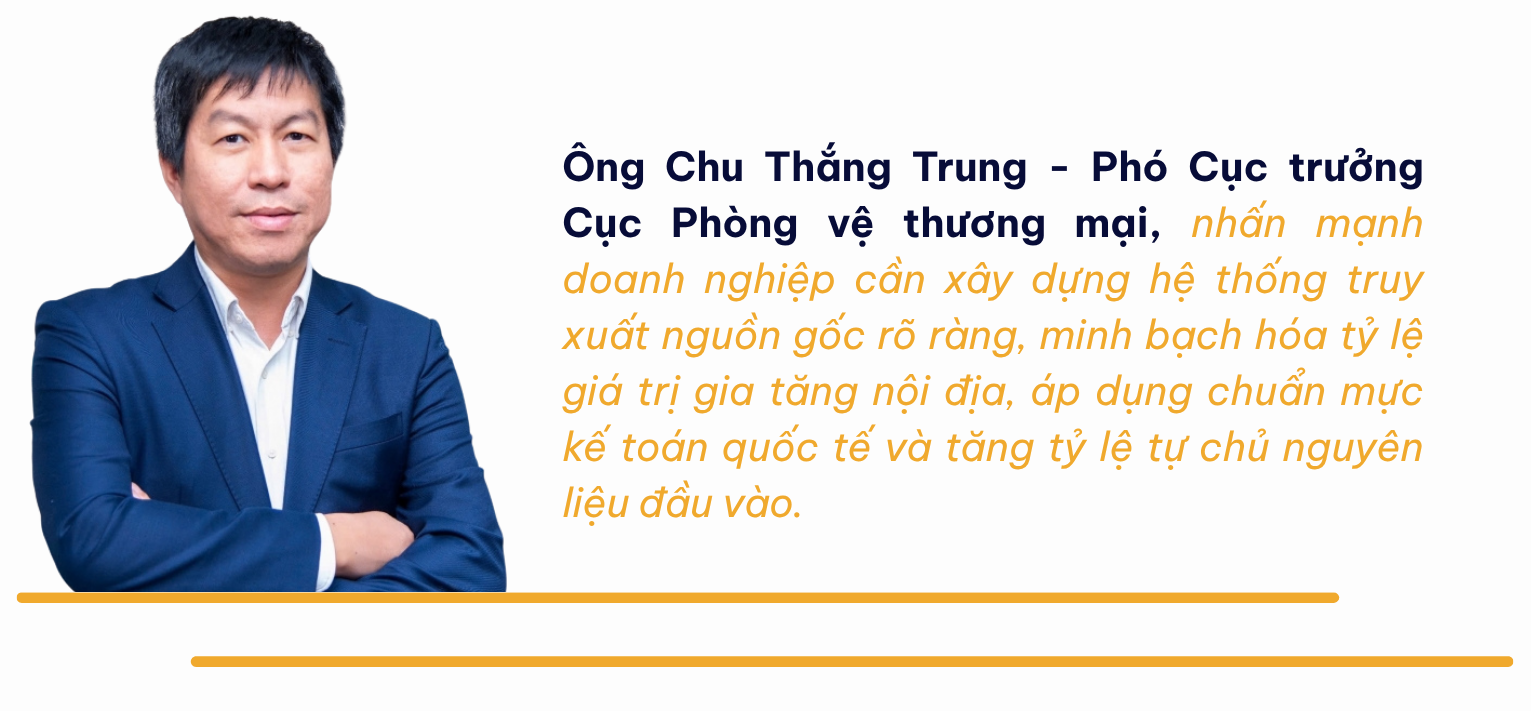 Ông Chu Thắng Trung, Phó Cục trưởng Cục Phòng vệ thương mại