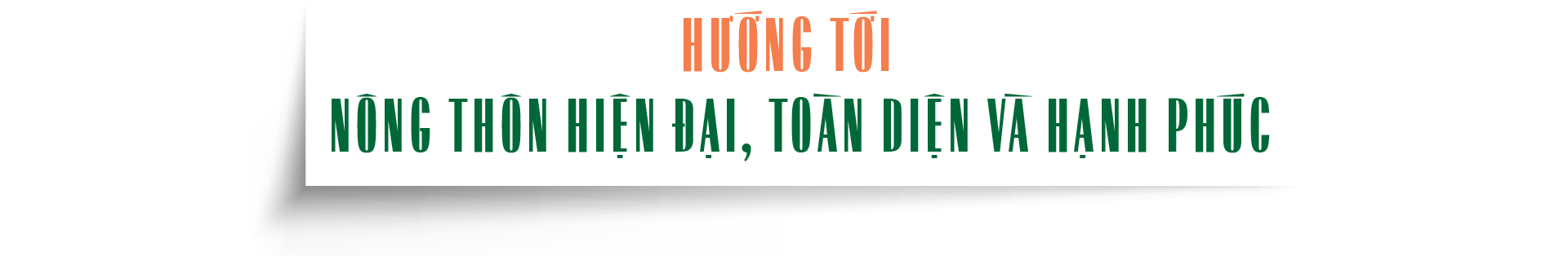 Nông thôn mới
