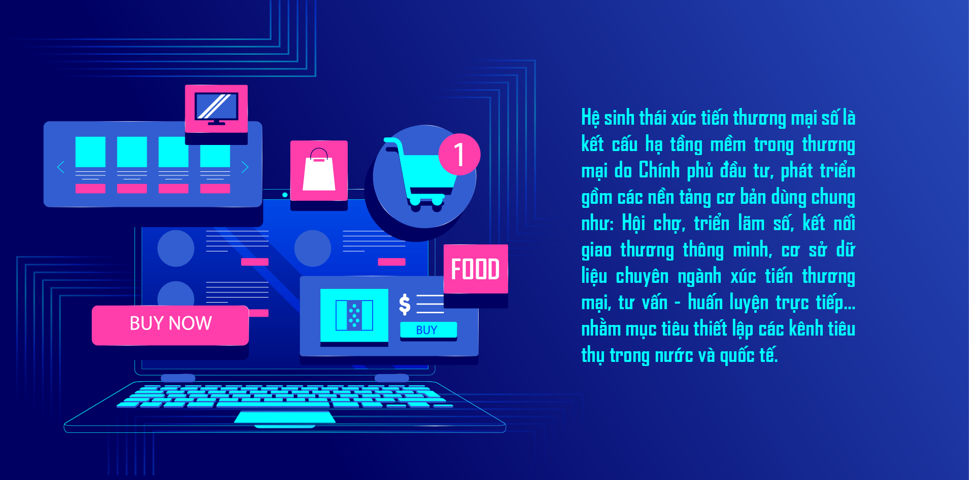 Xây dựng thương hiệu thực phẩm Việt Nam, bứt phá từ xúc tiến thương mại số