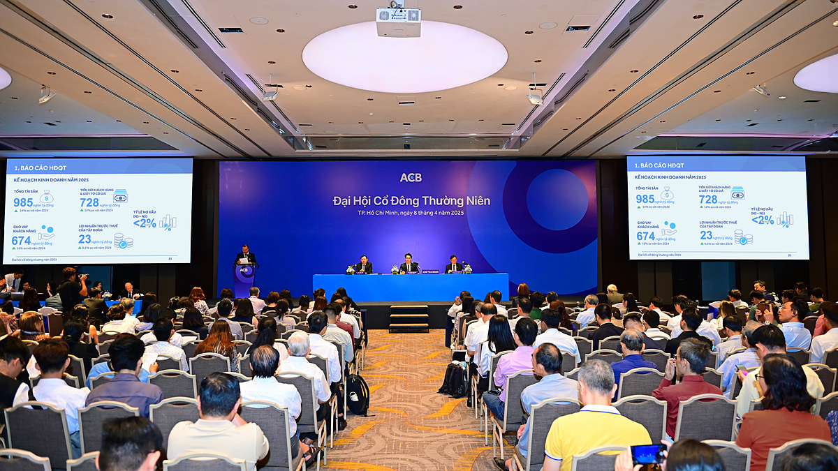 Ngân hàng ACB: Đã hoàn thành 20% kế hoạch lãi cả năm, nợ xấu giảm mạnh
