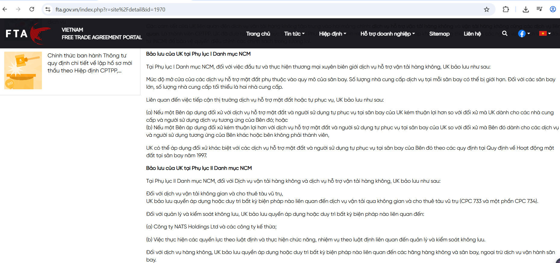 cam kết UK hàng không 2