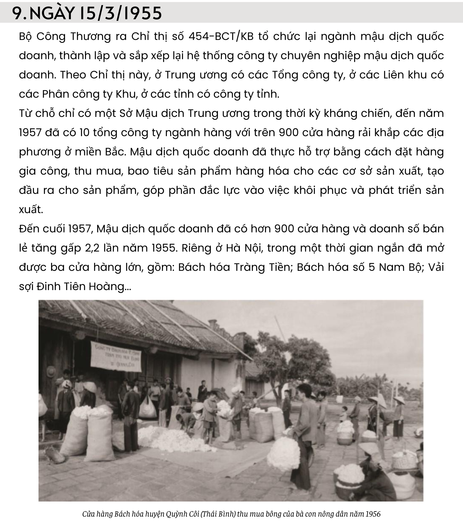 Những mốc son lịch sử phát triển hệ thống phân phối tại thị trường trong nước