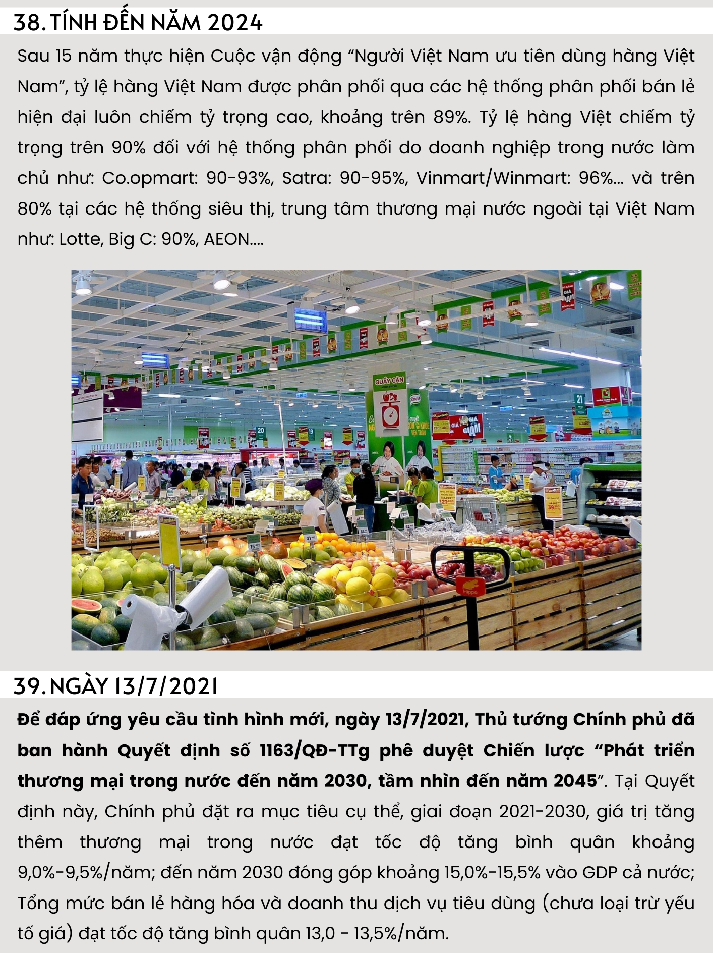 Những mốc son lịch sử phát triển hệ thống phân phối tại thị trường trong nước