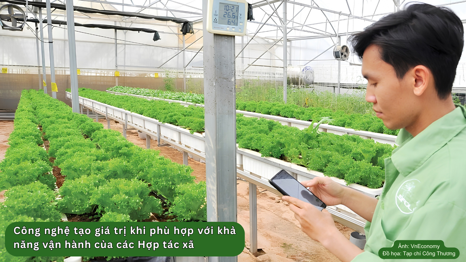 Công nghệ phù hợp với năng lực vận hành của các HTX
