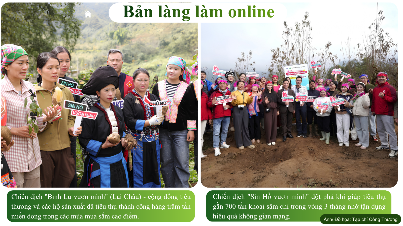 Bản làng online tiếp cận TMĐT