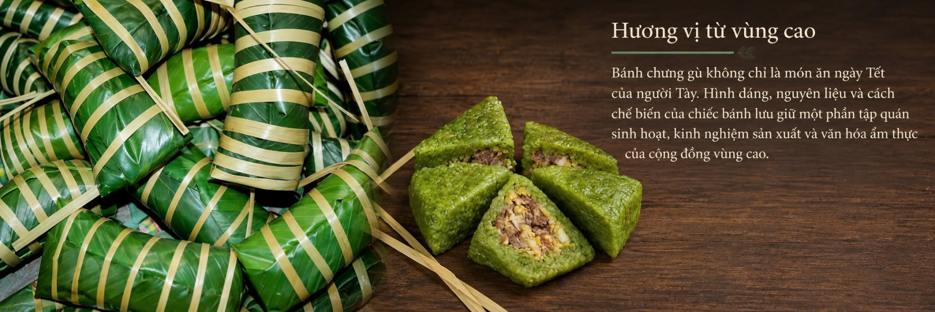 bánh chưng gù Bản Tùy