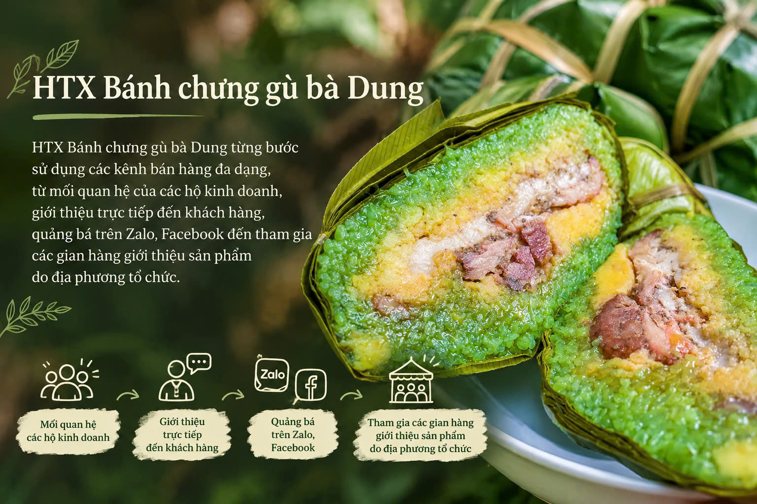 Bánh chưng gù Bản Tùy