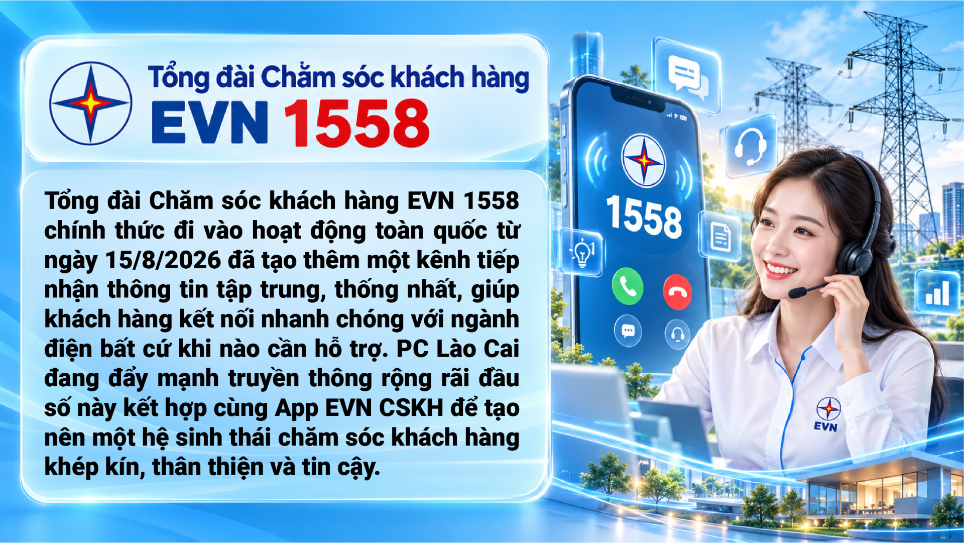 Tối ưu vận hành, nâng tầm dịch vụ: Dấu ấn chuyển đổi số toàn diện tại Điện lực Lào Cai