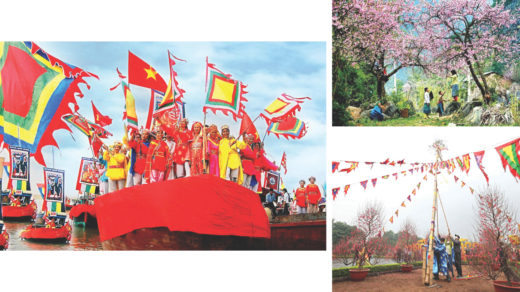 rực rỡ sắc xuân