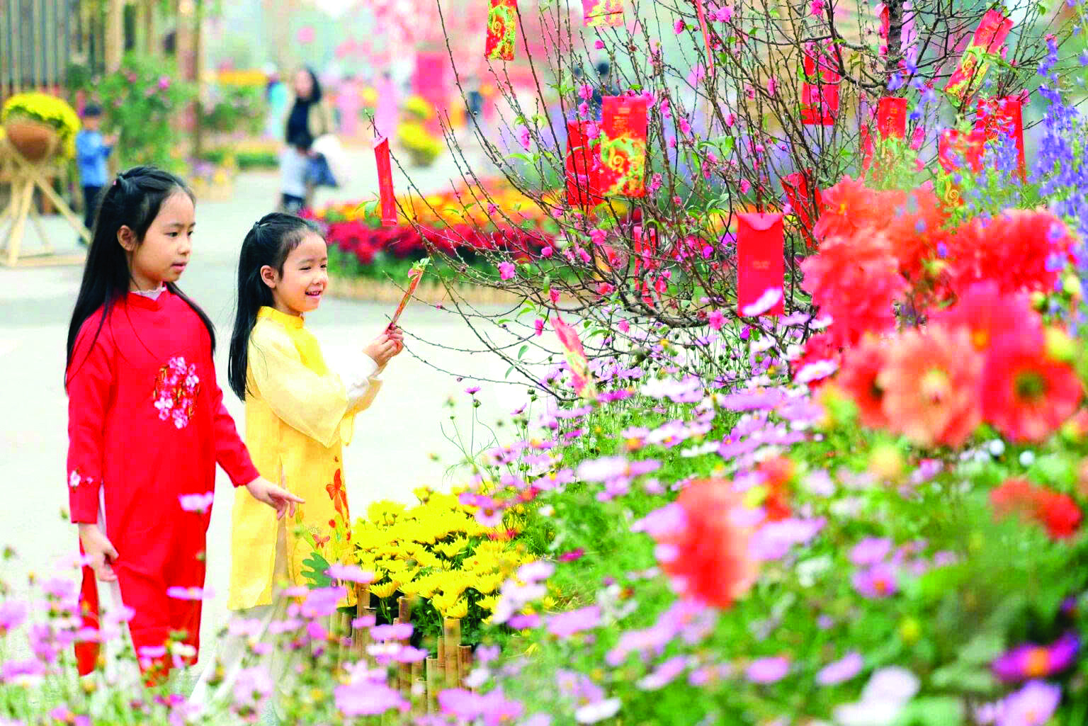 rực rỡ sắc xuân