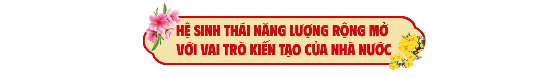 Hệ sinh thái năng lượng rộng mở với vai trò kiến tạo của Nhà nước