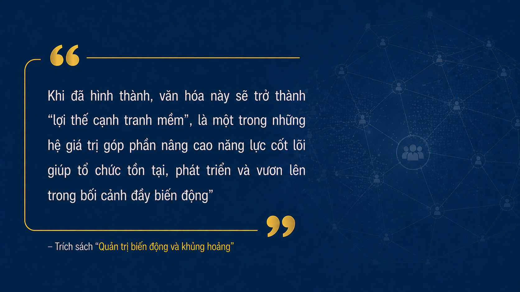 quản trị biến động