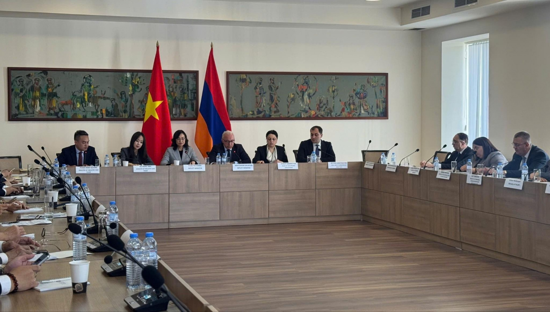 Thứ trưởng Phan Thị Thắng: Thúc đẩy hợp tác kinh tế - thương mại và khoa học kỹ thuật Việt Nam - Armenia