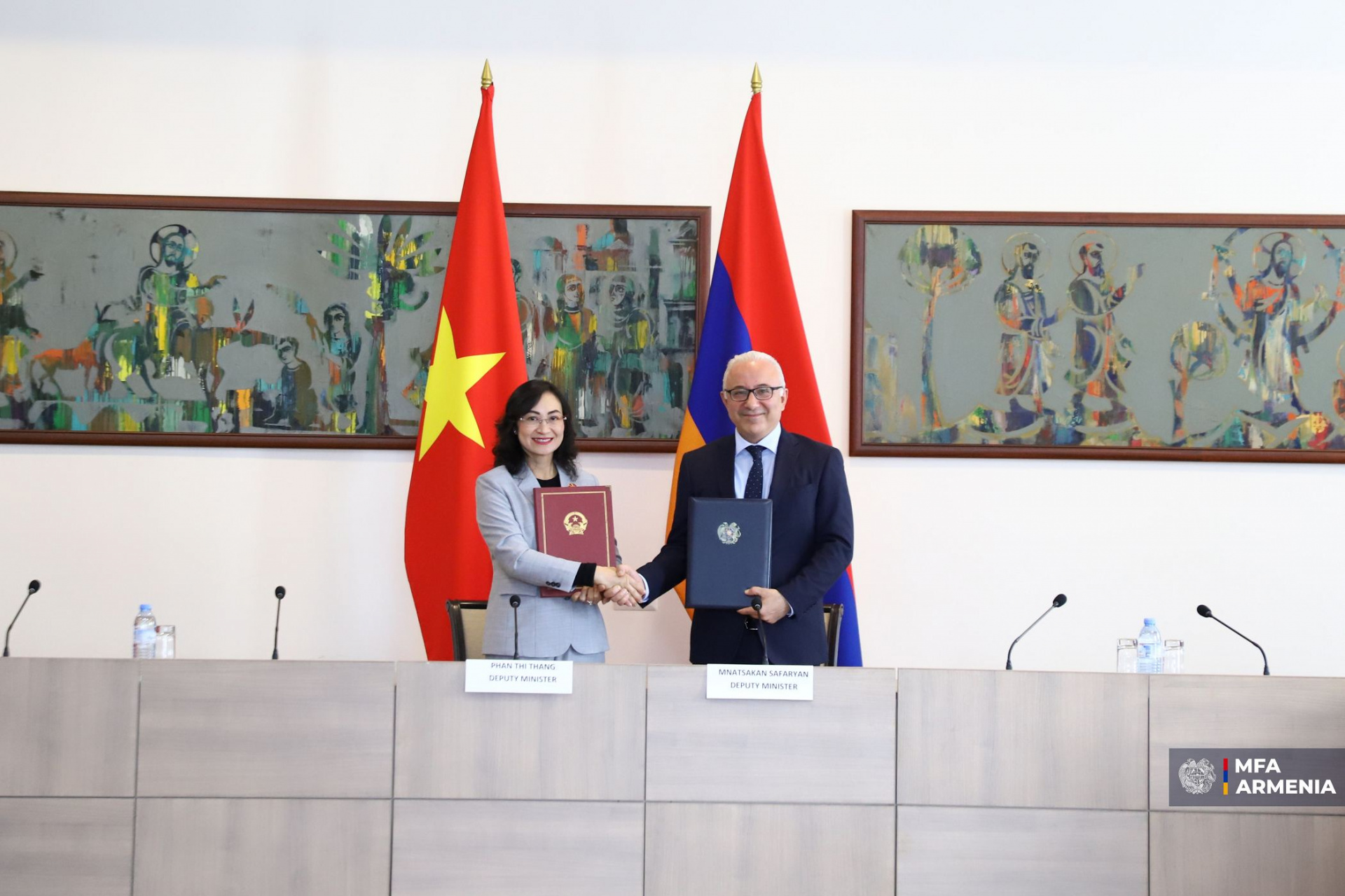 Thứ trưởng Phan Thị Thắng: Thúc đẩy hợp tác kinh tế - thương mại và khoa học kỹ thuật Việt Nam - Armenia