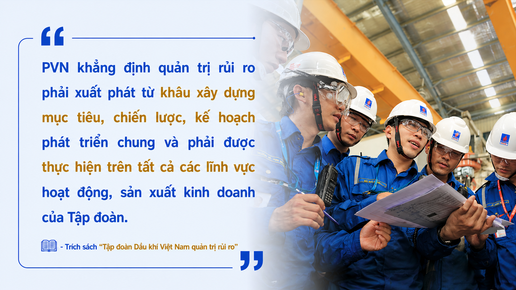 Chính sách của Petrovietnam (PVN) về Quản trị rủi ro