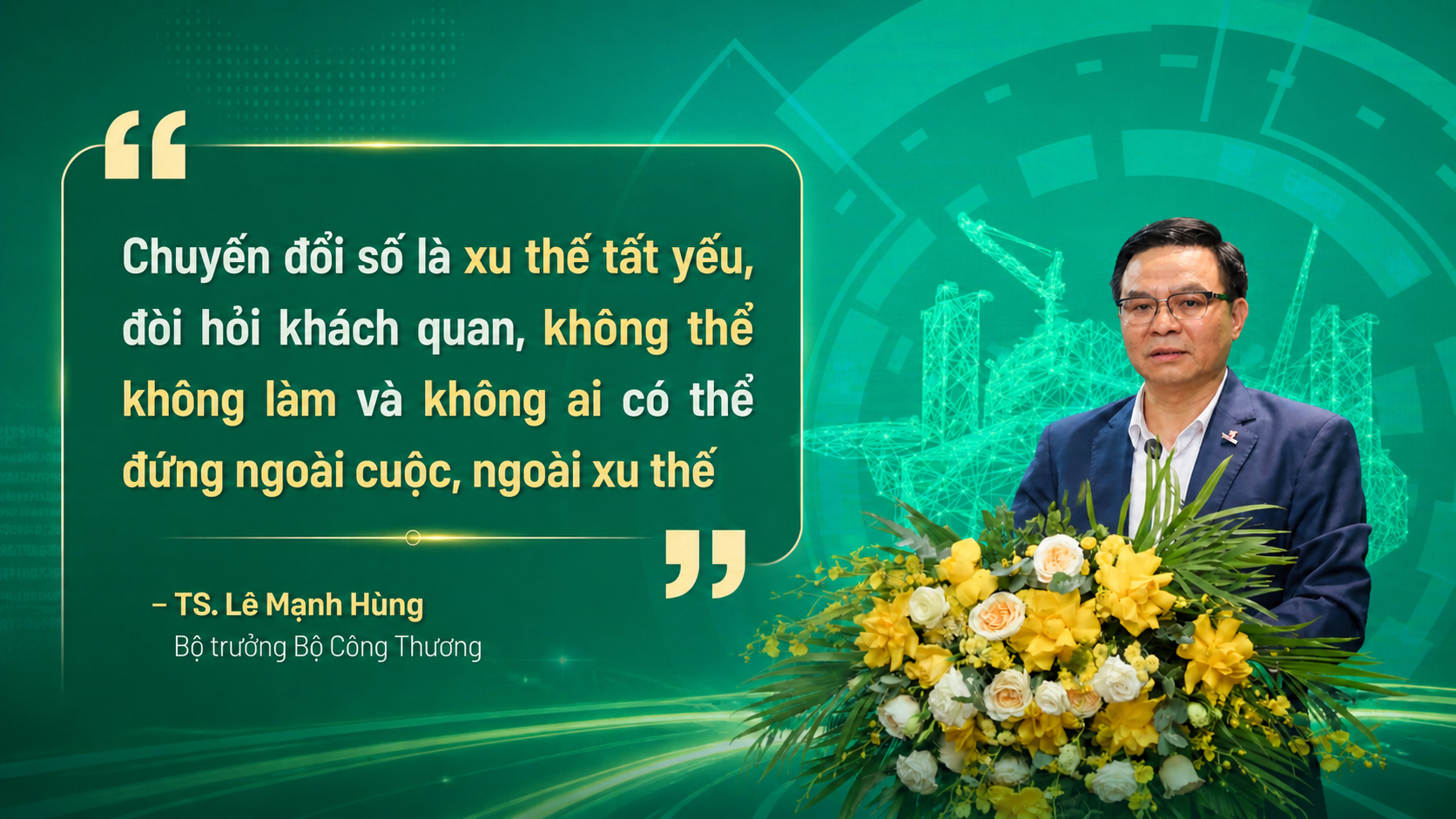 Bộ trưởng Lê Mạnh Hùng