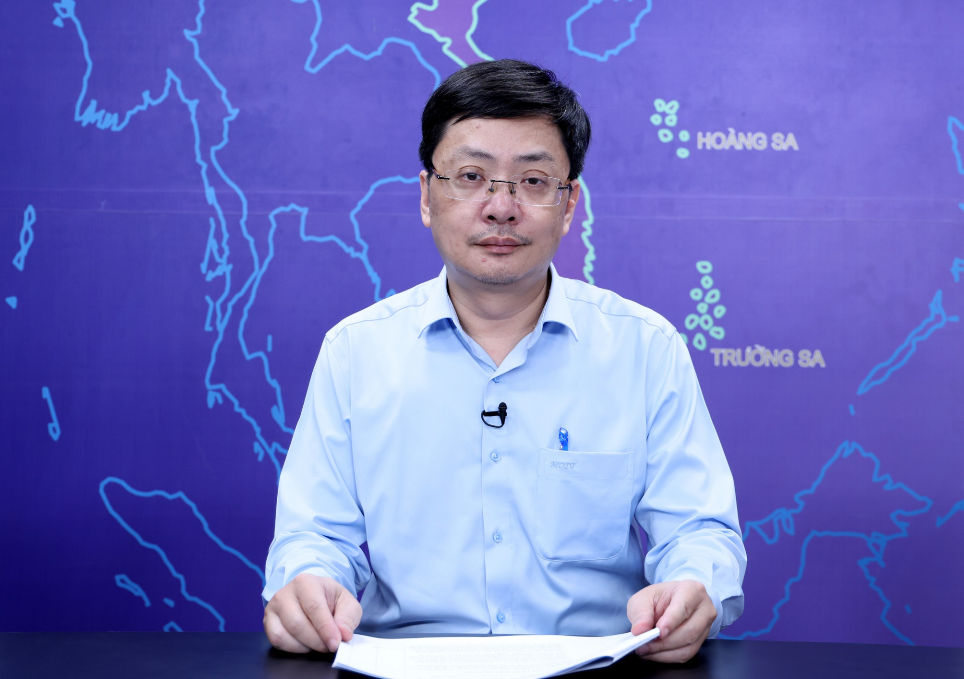 Ông Đặng Hải Dũng, Phó Cục trưởng Cục Đổi mới sáng tạo, Chuyển đổi xanh và Khuyến công (Bô Công Thương) tại Tọa đàm - Ảnh: VGP