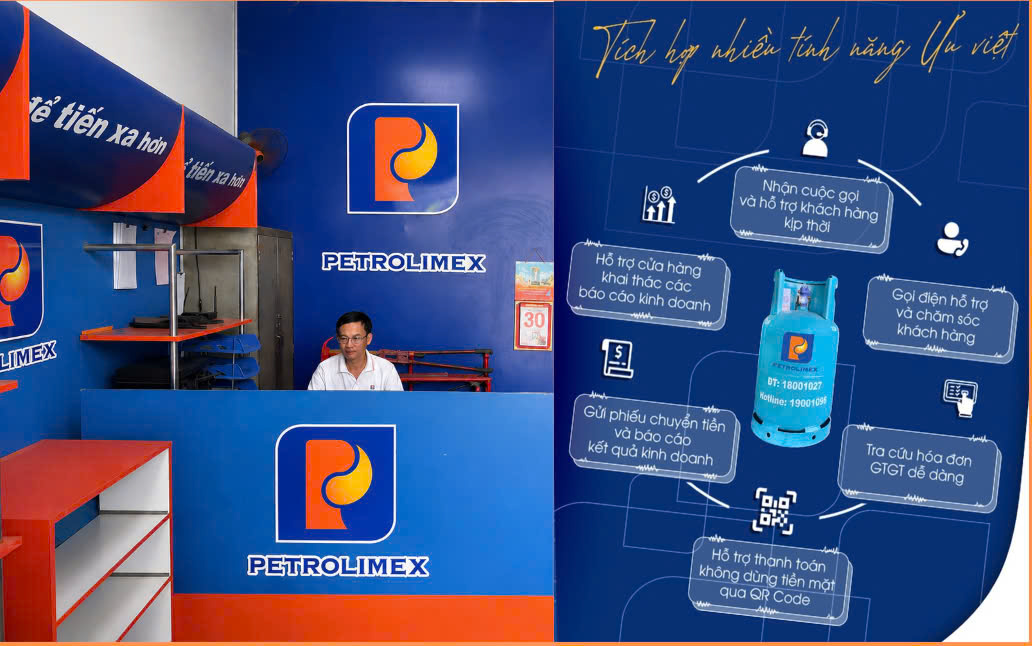 Petrolimex Gas chuyển đổi số